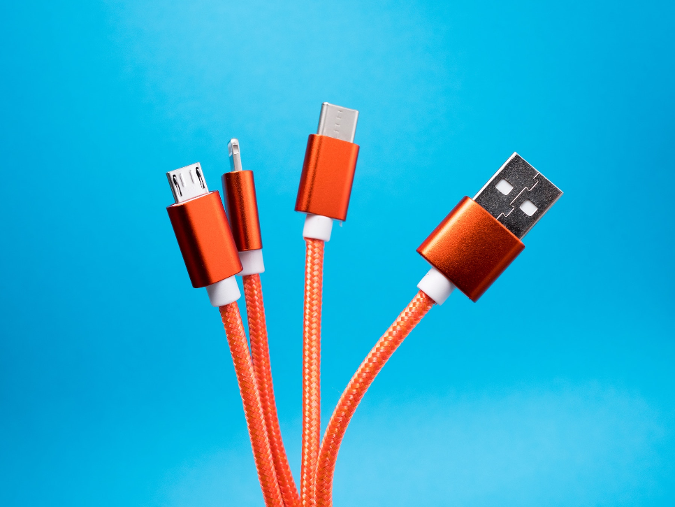 Selection of phone power cables